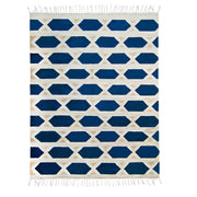 Hexa Blue Rug