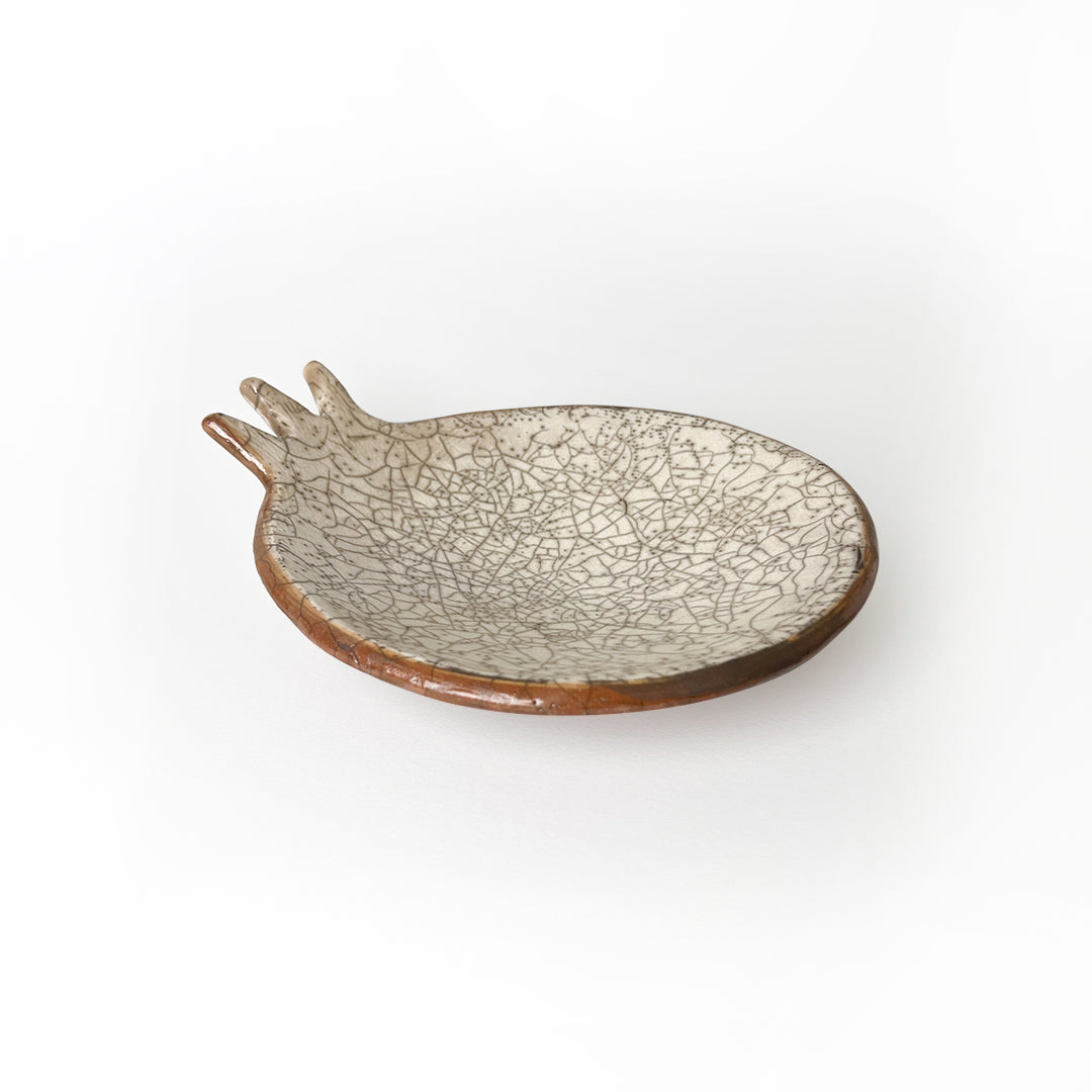 Raku Pomegranate dish