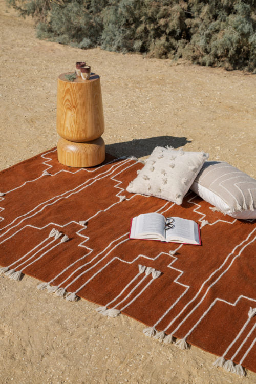 Brown Drift Rug