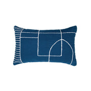 Blue Temple Cushion