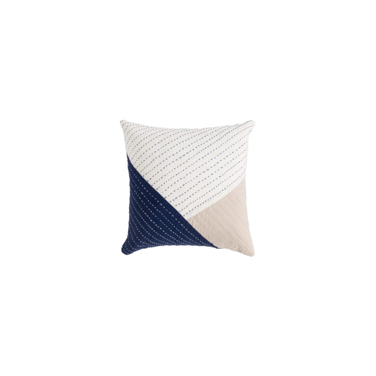 Fayoum Fields Cushion- Blue