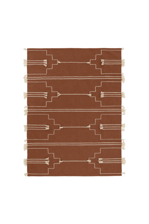 Brown Drift Rug