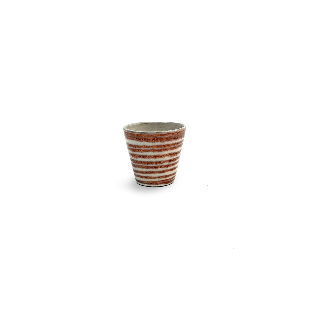 Metallic Swirl Espresso Cup