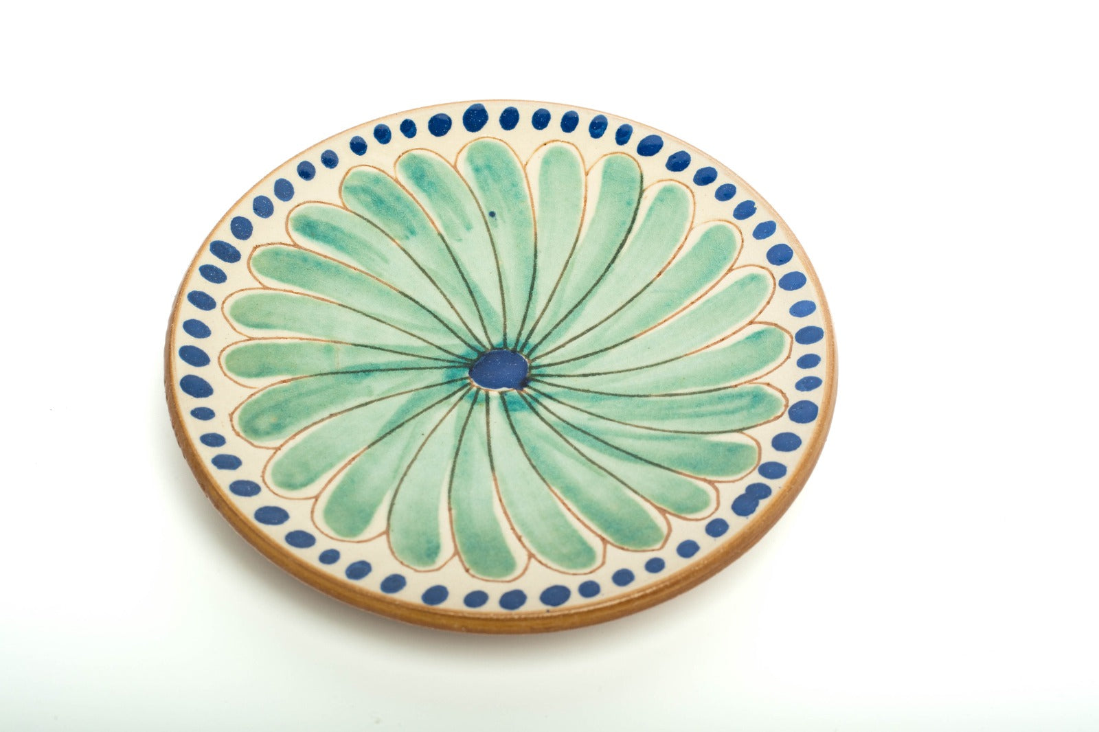 Blue Daisy Plate