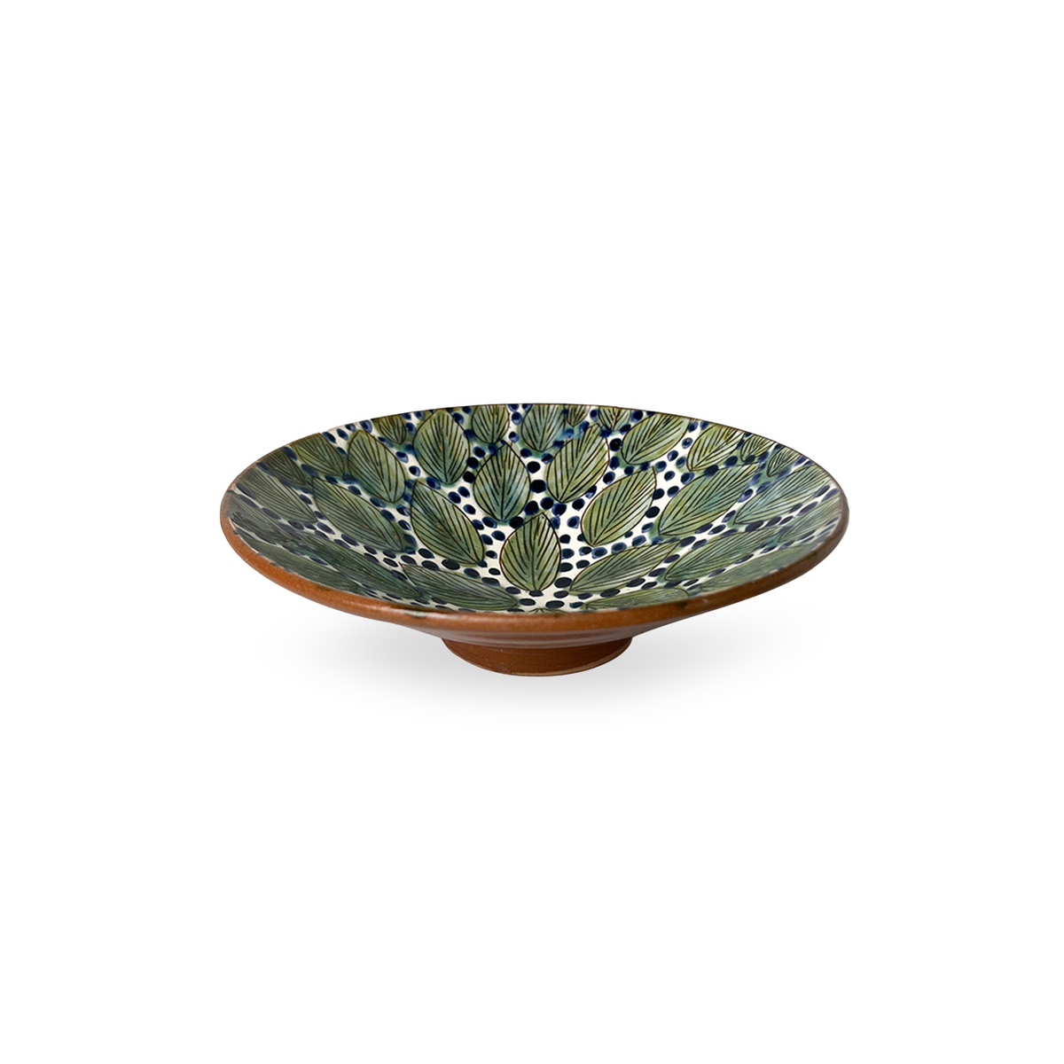 Aligned Leaves Serving Plate