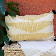 Yellow Cascade Cushion