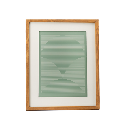 Mint Lotus Framed Artwork