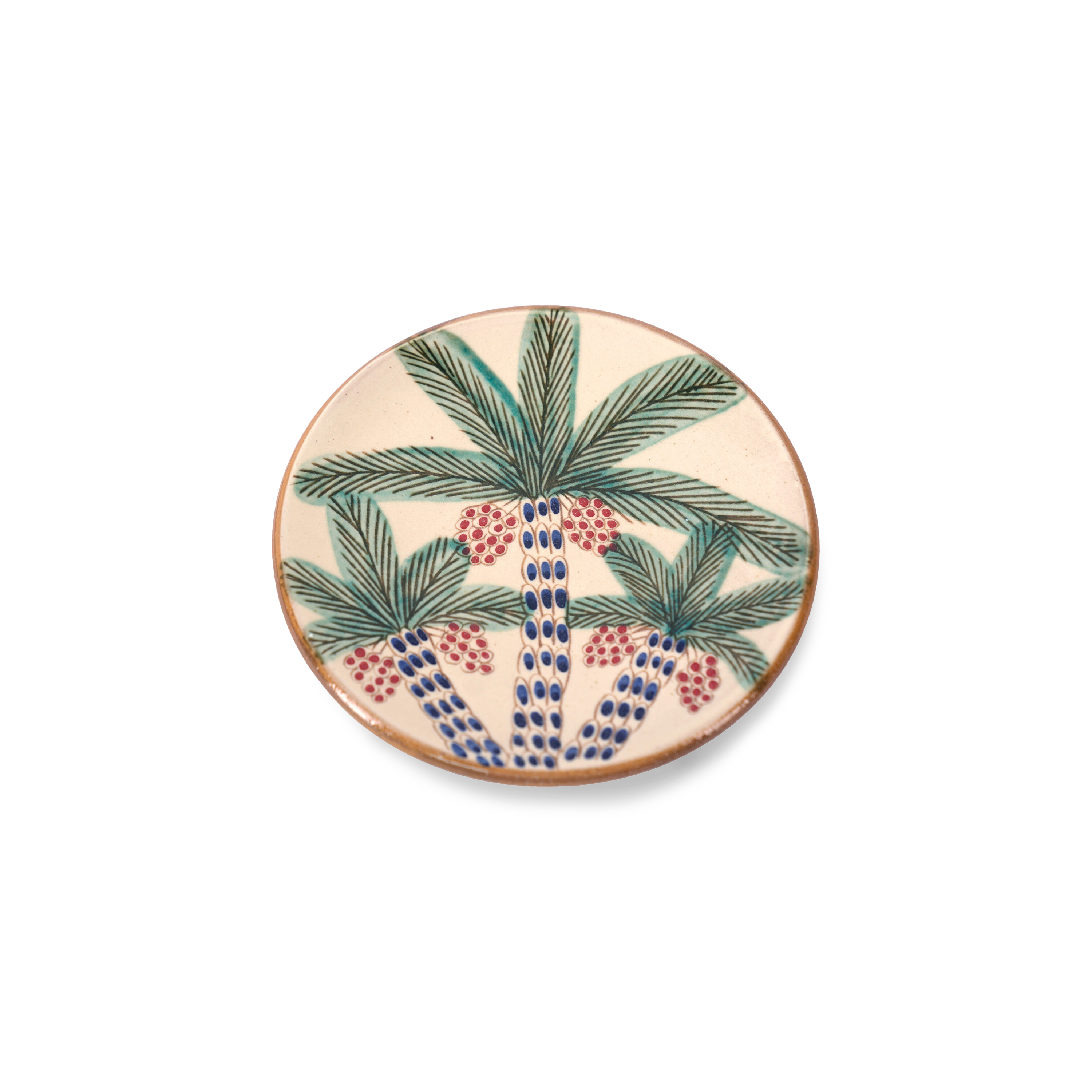 Palm Red Dates Plate