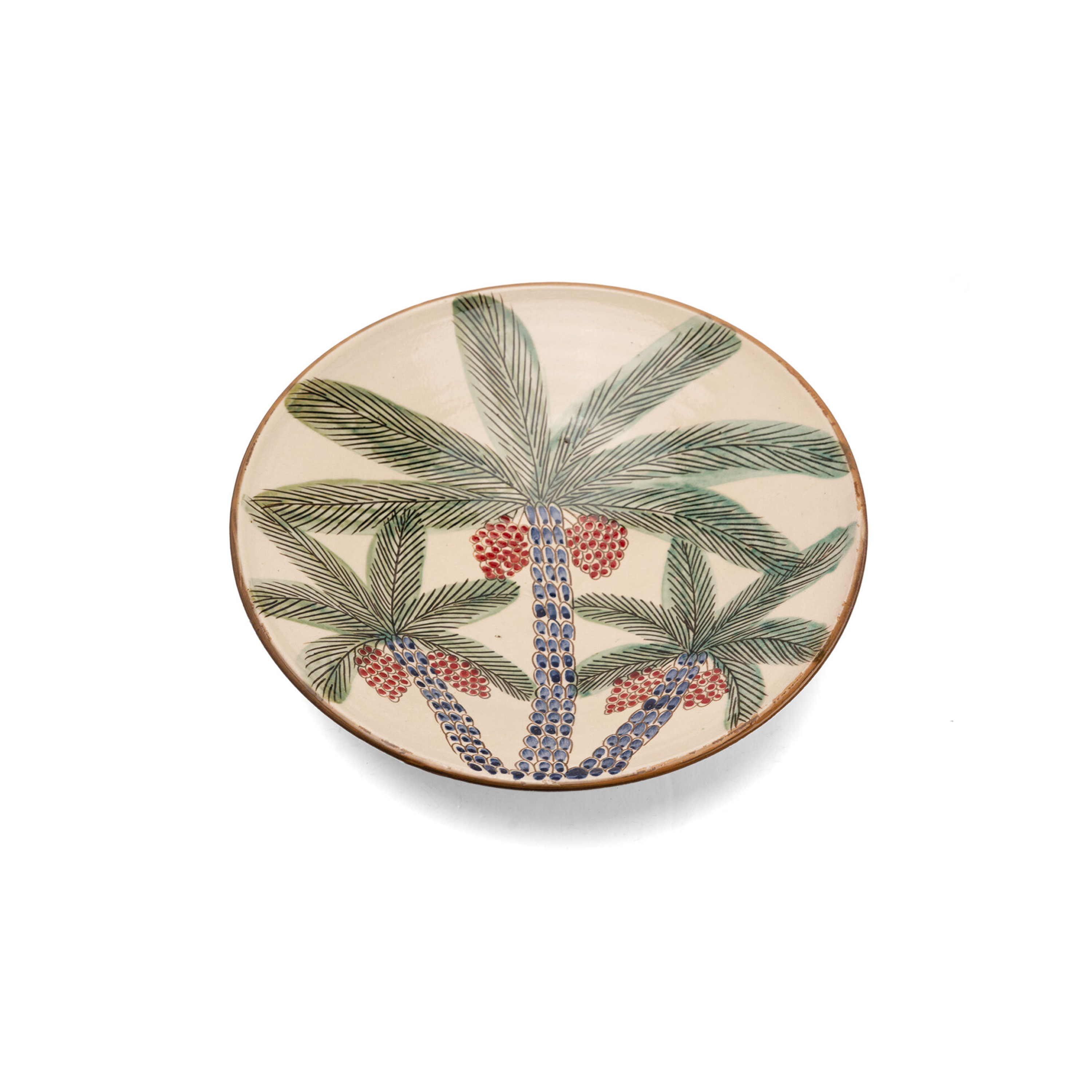 Palm Red Dates Serving Plate