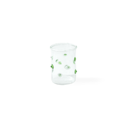 POLKA DOTTED GLASS CUP