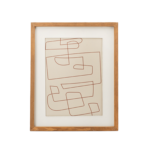 Tangle Framed Artwork – Kiliim