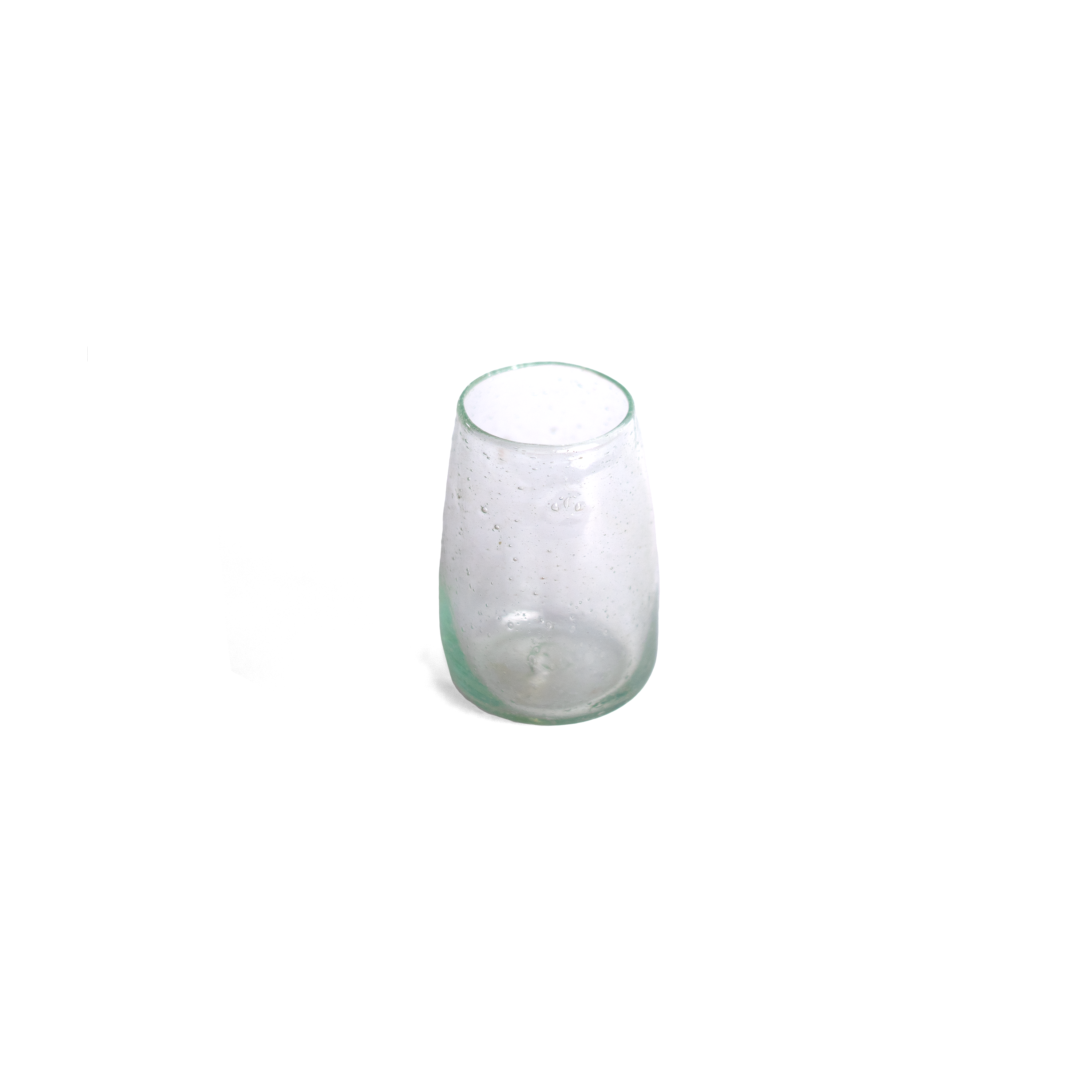 Narrow Recycled Glass Cup